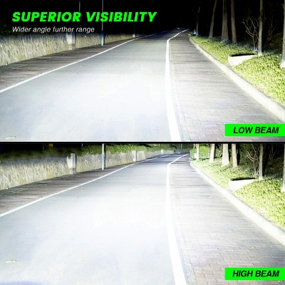 Picture of Novsight N52 LED. 1 Year Warranty (9005 Socket)(2pieces)(100W/ 20000LM per pair)(White 6500K). Most Brightest Powerful LED- For Car only. Authorized Seller In Bangladesh