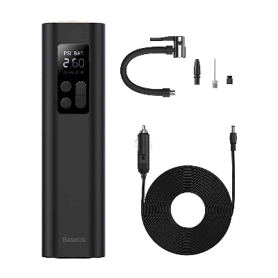 Picture of Baseus super mini inflator pump Car Air Compressor 12V-Black