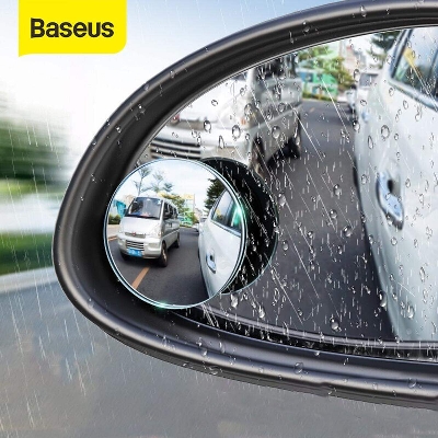 Picture of Baseus 2pcs Car Rear View Full Vision 360 Degree Wide Anger Parking Assistant Mirror