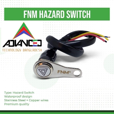Picture of FNM Switch Hazard /Emergency Switch (1piece) for Bike. Authorize Seller.