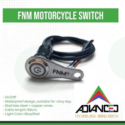 Picture of FNM Switch On-OFF Switch (1 piece) for Bike. Authorize Seller.