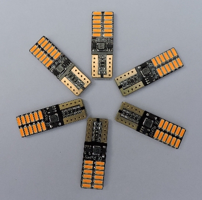 Picture of YELLOW COLOR T10 PARKING INDICATOR LED bulb (W5W/194)(1 piece) for Bike & Car