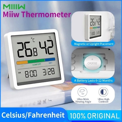 Picture of Xiaomi MIIW Comfort Temperature and Humidity Clock
