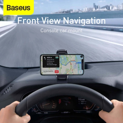 Picture of Baseus Big Mouth Pro Car Mount Smart Phone Holder Center Console Mount