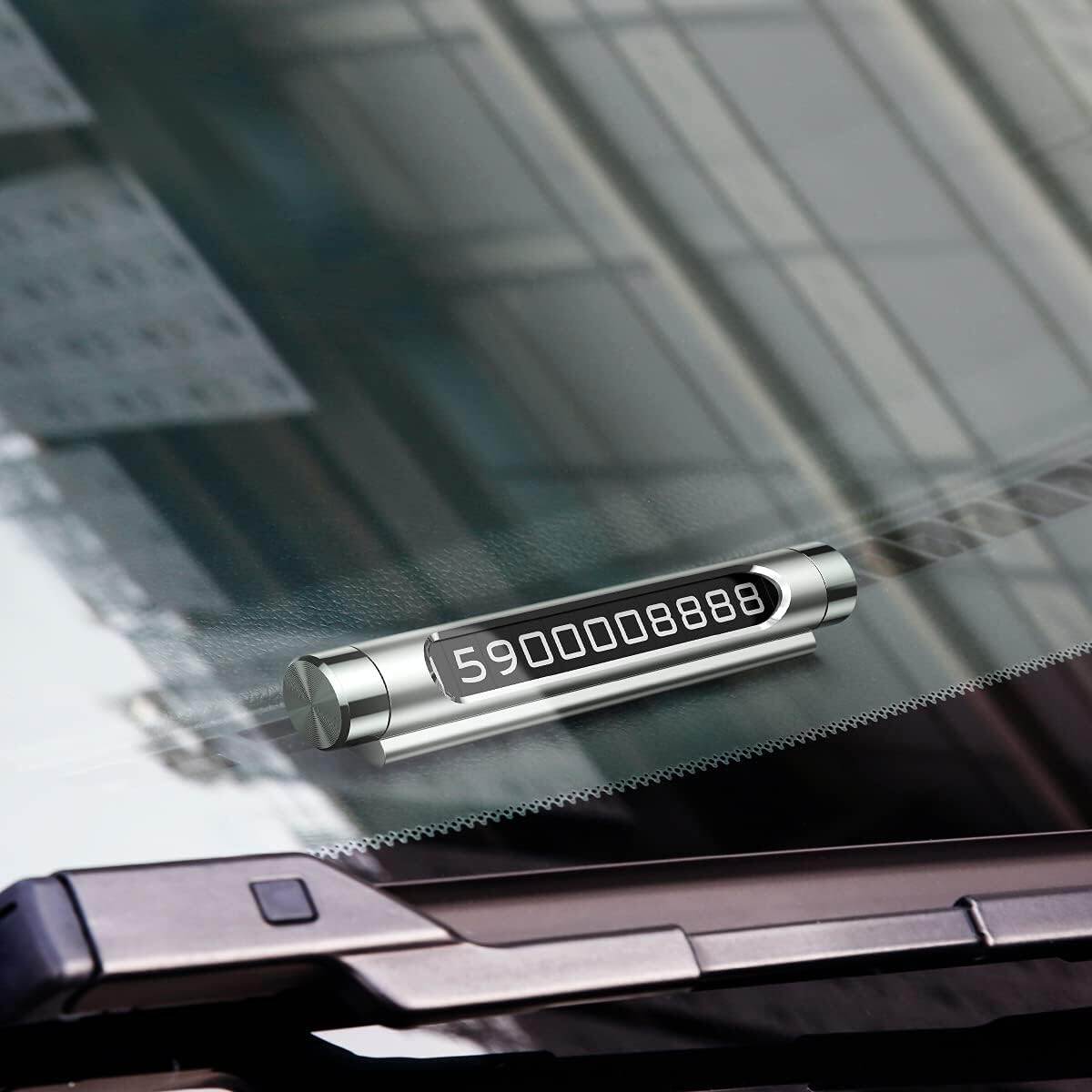 Picture of Baseus All Metal Temporary Parking Number Plate Dual-number version