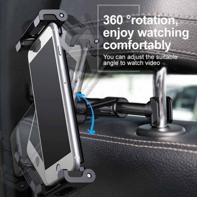 Picture of Baseus Backseat Car Mount Smart Phone Holder Black