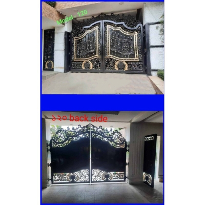 Picture of Modern design gate-Multicolor