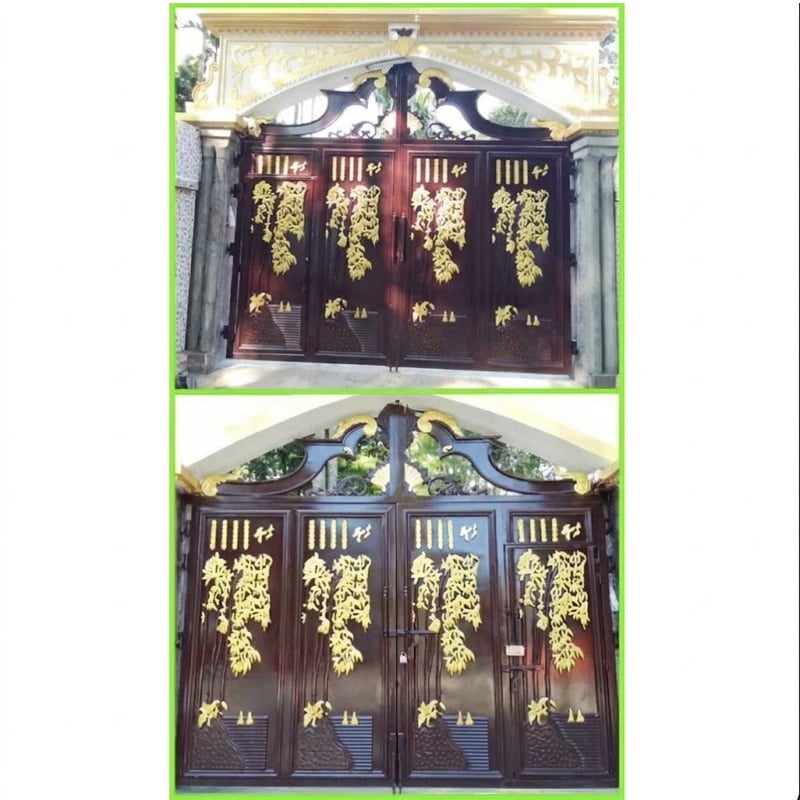 Picture of Boundary Gate Remote Control Gate  Automation Gate-Multicolor