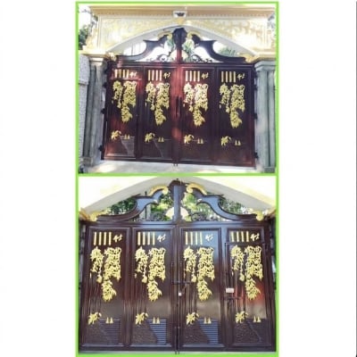 Picture of Boundary Gate Remote Control Gate  Automation Gate-Multicolor