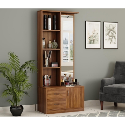 Picture of Furnix Modern and Trend Dressing Table with Shelves and Drawers Furniture & Decor