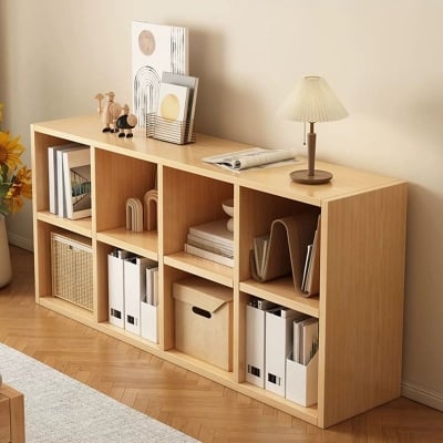 Picture of Furnix Engineered Wood 8 Layers Bookshelf Storage Cabinet Organizer Size: L48XH24X10