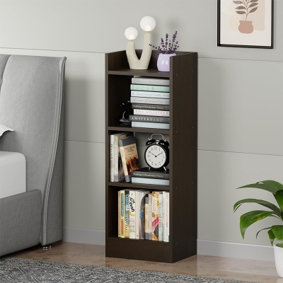 Picture of Furnix 3 Tier 3 Layer Engineered Wood Multipurpose Rack Bookshelf Storage Organizer Stand 36X16 inches