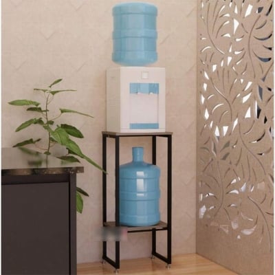 Picture of Furnix 2 Tier Heavy Duty Metal Water Purifier Rack   Sturdy Water Jug & Bottle Holder Storage Rack