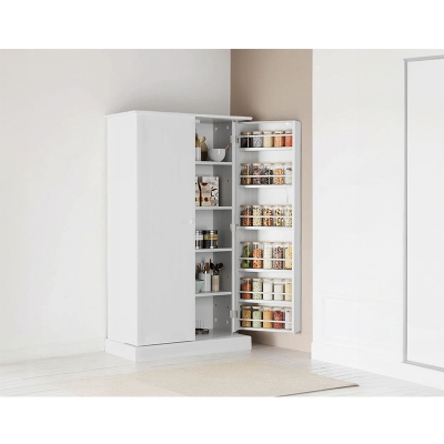 Picture of Keep Your Kitchen Organized With The Multipurpose Shelf Pantry Cabinet Organizer- Convenient Storage Solution For Your Essentials
