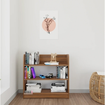 Picture of Furnix 24×24 Inches Open Bookshelf Compact Storage Shelf for Home & Office