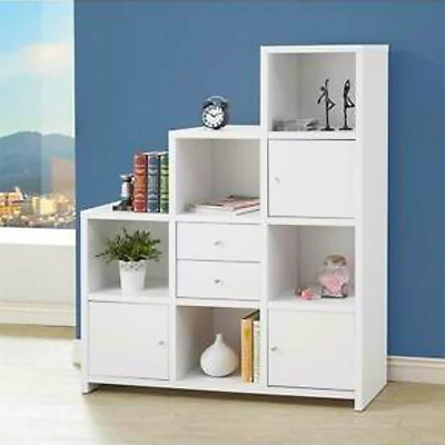 Picture of Furnix Stylish Book Shelf Made of Melamine Laminated Board White