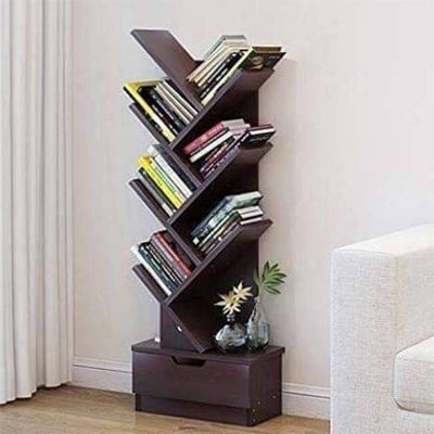 Picture of Furnix MDF Stylish Design Book Shelf Corner Multicolor