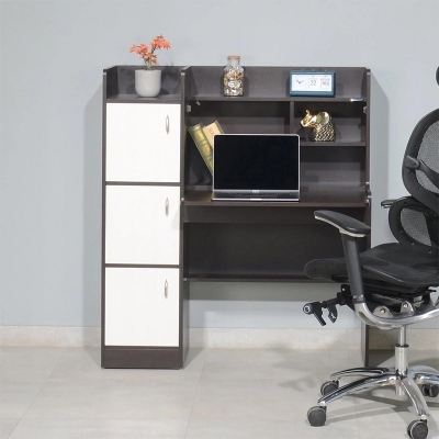Picture of Furnix Genius MDF Study Table or Reading Table Laptop Table Multicolor