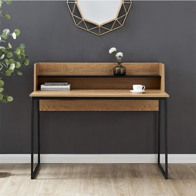 Picture of Furnix Personal Desk – Space Saving Reception Style Study & Wostation Table Beige
