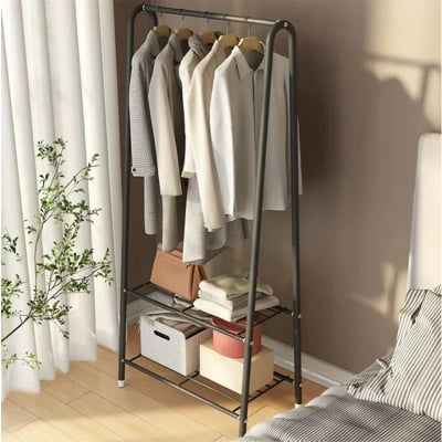Picture of Furnix Metal Freestanding Clothing Rack-Black
