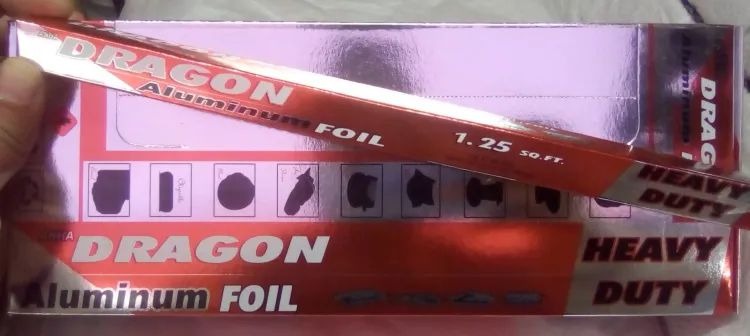Picture of 3 pcs comboPieces Aluminum Foil Paper 1.25 SQ. FT. - Silver