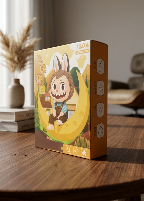 Picture of 120 Pieces Paper Puzzle - Kids Educational Toy (Moonlight Labubu)