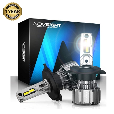 Picture of NovSight N50 LED. 1 Year Warranty. (H4 Socket)(1 piece)(35W/ 7500LM). For Motorcycle. Authorized Seller In Bangladesh