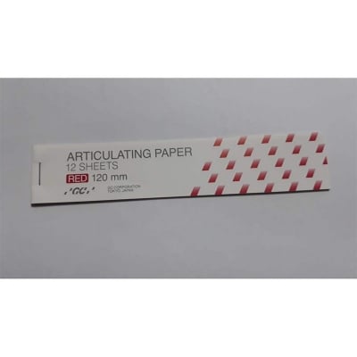 Picture of Dental Bite Paper GC (Single)-Red