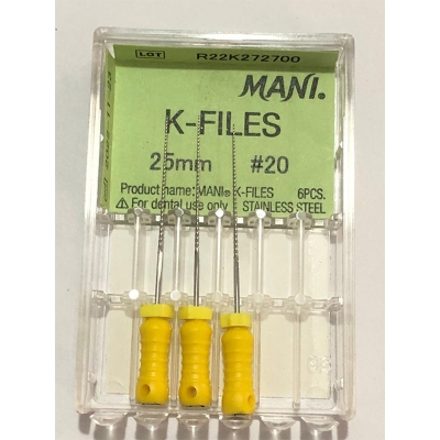 Picture of 20 K File 25mm