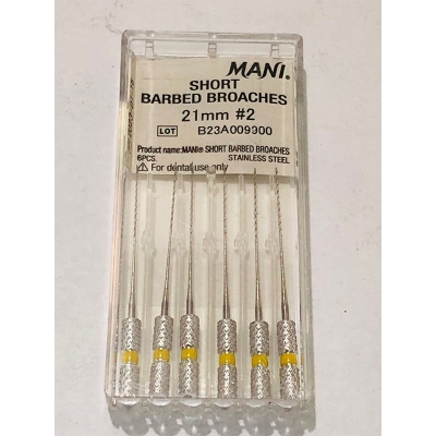 Picture of Mani Broch No 20 Single Pcs-Yellow