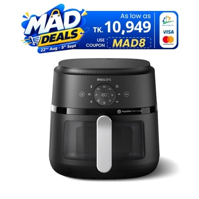 Picture of Philips NA231/00 Series, 1700W Digital XL Air Fryer, Rapid Air Circulation Cooks Evenly | 6.2 Liter (2 Year Official Warranty)