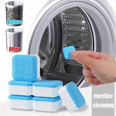 Picture of Deep-Cleaning Effervescent Washing Machine Cleaner Tablets (12-Piece Pack)
