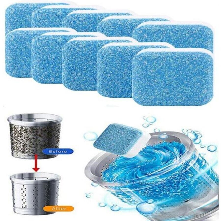Picture of Deep-Cleaning Effervescent Washing Machine Cleaner Tablets (12-Piece Pack)