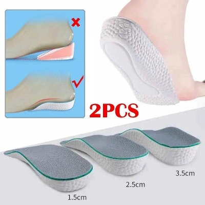 Picture of Height Increasing Insoles for Men Women Shoes 1.5cm 2.5cm 3.5cm Height Lif - Multicolor