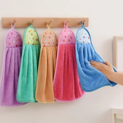 Picture of Single Piece Hanging Kitchen and Bachin Towel  