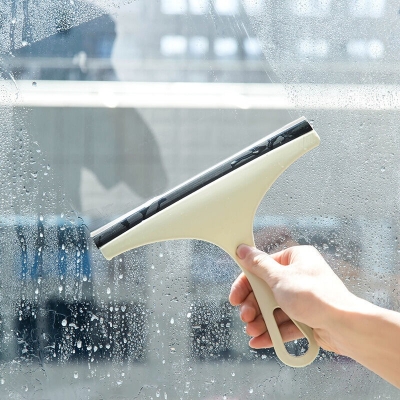 Picture of 1 Pcs Plastic Squeegee Rubber T bar TOR Window Wiper Cleaning Scraper Car Glass Shower Squeegee Window Glass Multicolor 