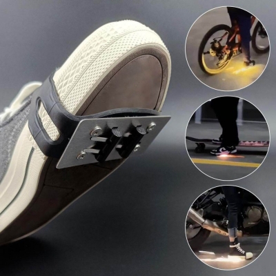 Picture of Reusable Spark/Fire Sole Cover For Shoes Black 