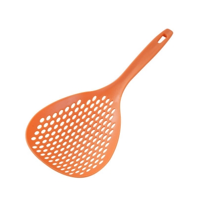 Picture of Dropshipping Kitchen Accessories Resistant Food Noodle Colander Long Handle Strainer Spoon  