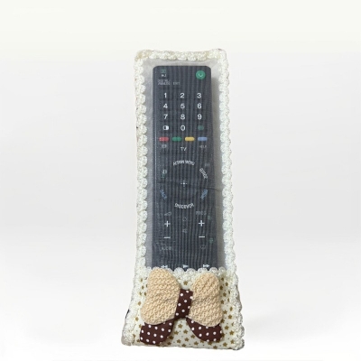 Picture of 1 Pcs TV Remote Control Cover Air condition Remote Control Cover Textile Protective Bag Doll Disgne  