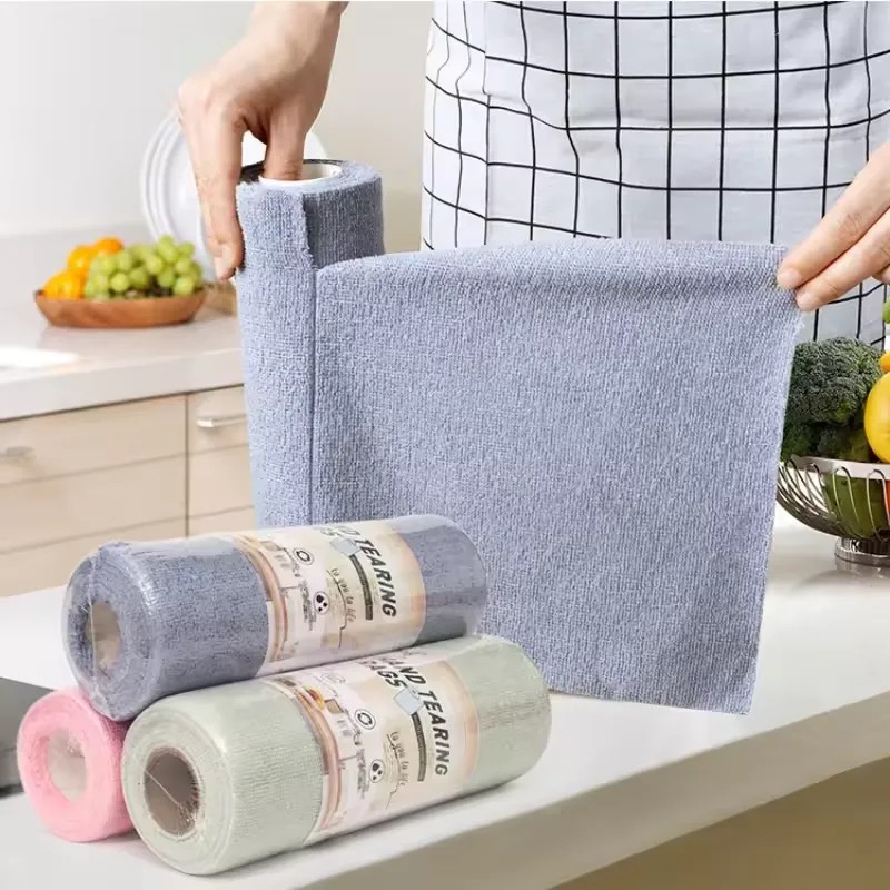 Picture of Antibacterial Multi-purpose Hand Tearing Rags Multicolor 