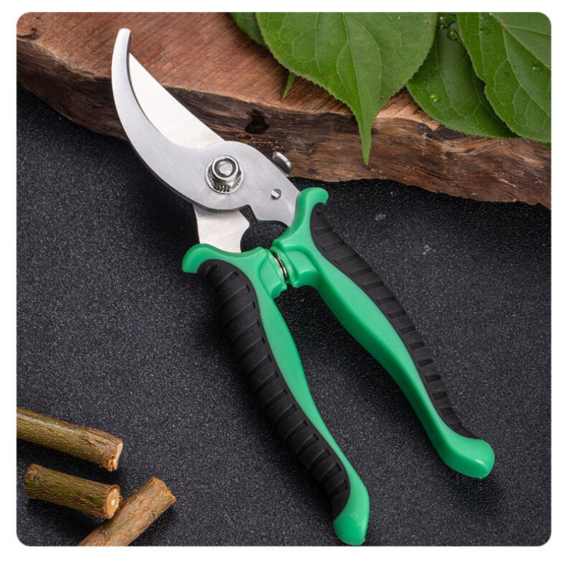 Picture of Stainless Steel Pruner Tree Plant Cutter Gardening Pruning Shear Trimming Pruning Scissors Multicolor 