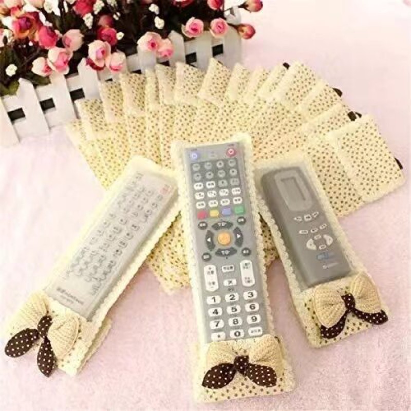 Picture of 1 Pcs TV Remote Control Cover Air condition Remote Control Cover Textile Protective Bag  
