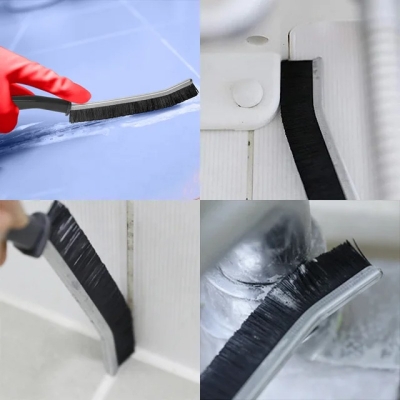 Picture of Gap Cleaning Brush multi Purpose Door Reusable  Window Track Deep Cleaning Supplies Household Gap Cleaning Brush  