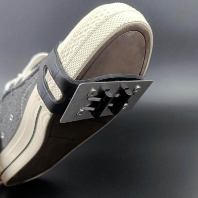 Picture of Reusable Spark/Fire Sole Cover For Shoes Black 