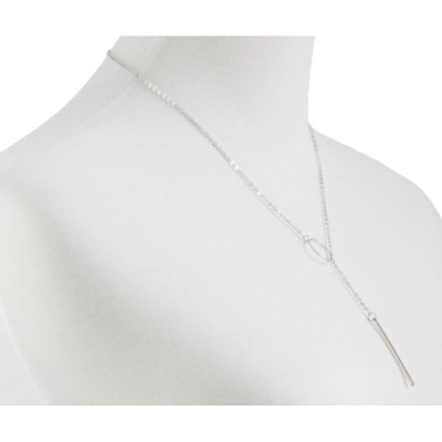Picture of Stick Pendant Necklace Hollow Girl Long Link Chain Neckless for girls and women's or Stick Pendant Necklace  