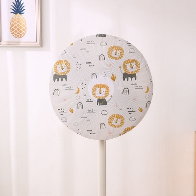 Picture of Peva Material Kids Finger protect Electric fan Guard Proof Case Storage Bag Cover Stand fan Dust Fan Cover Up To Size 45 Cm Multicolor 