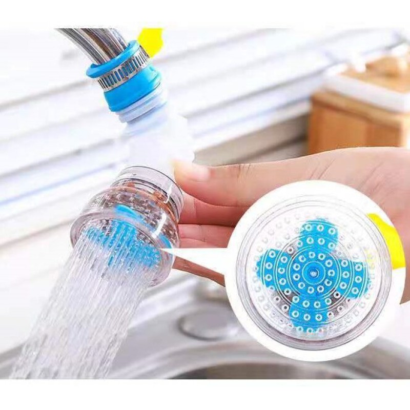 Picture of 360 Degree Kitchen Rotating Water Filter Faucet Gadgets Water Filter Tap Water-saving Device Adjustable Kitchen Gadgets Tap Filters Multicolor 