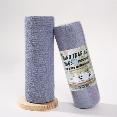 Picture of Antibacterial Multi-purpose Hand Tearing Rags Multicolor 