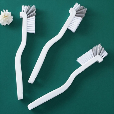 Picture of 1 Pcs Eco Friendly Kitchen Dishwasher Cleaning Brush Long handle Mini Edge Corner Plastic Brush Pots Pans Cups Toilets Gap Cleaning Brush Multicolor 