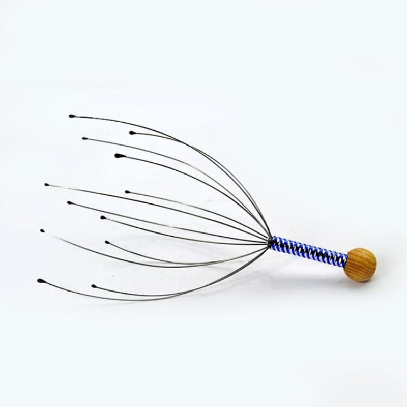 Picture of 1 Pcs Head Scratcher Octopus Head Massager Steel Wire Scalp Massager Scalp Relaxation Multicolor 